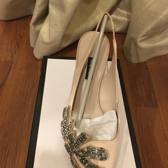 New Nine West Evening Heels Size 10 - Picture 4 of 8